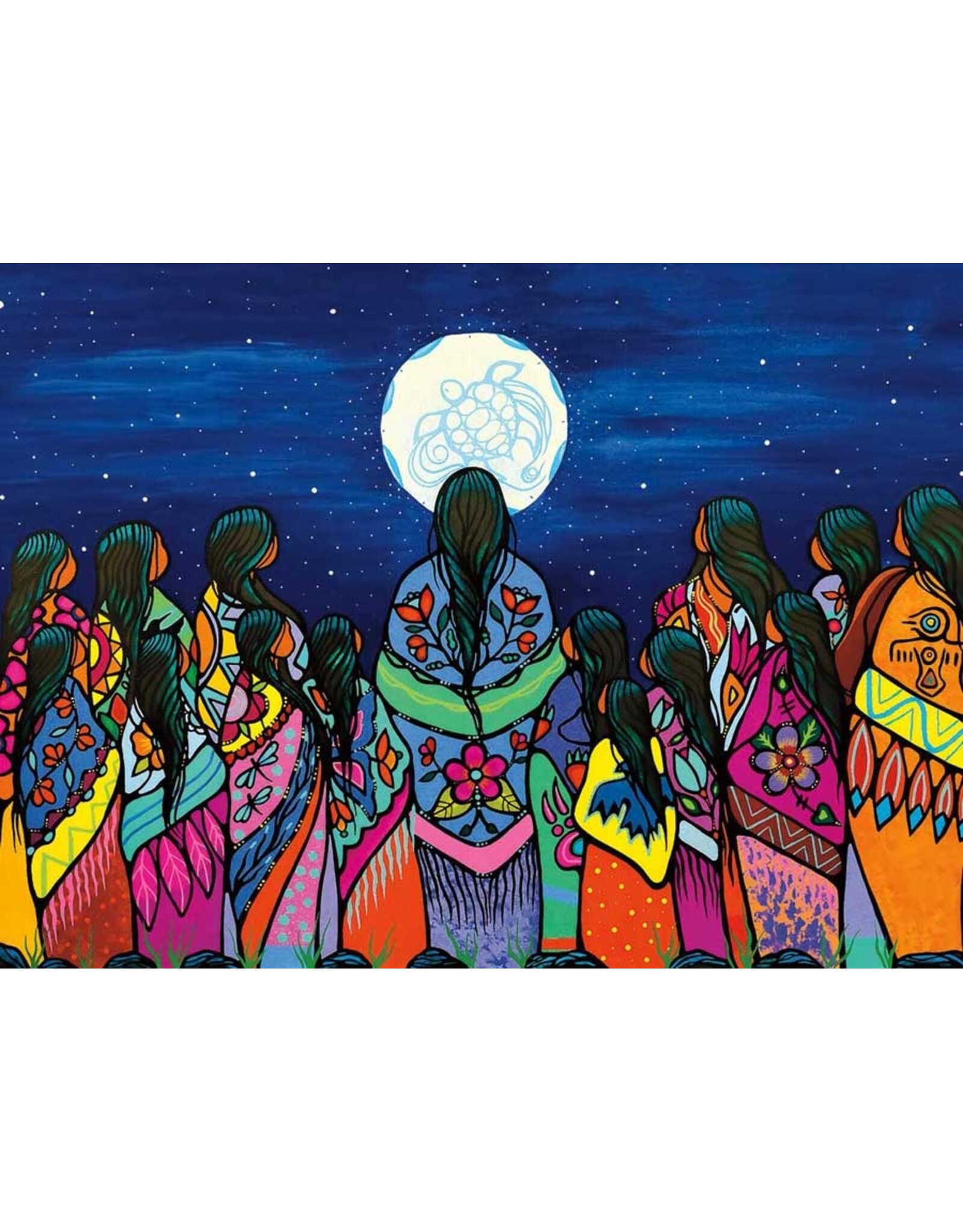 Full Moon Ceremony by Jackie Traverse Matted