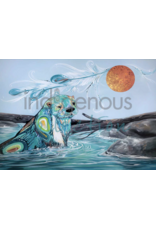 River Otter by Carla Joseph Matted