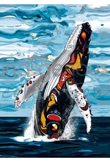 Spirit Whale by Stephanie White Framed