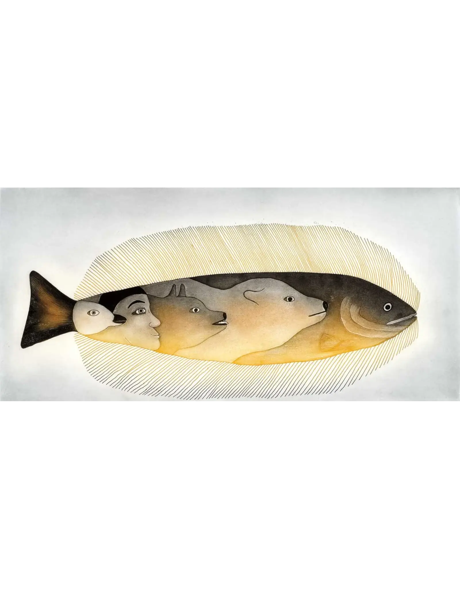 Ancient Vision by Mialia Jaw Framed