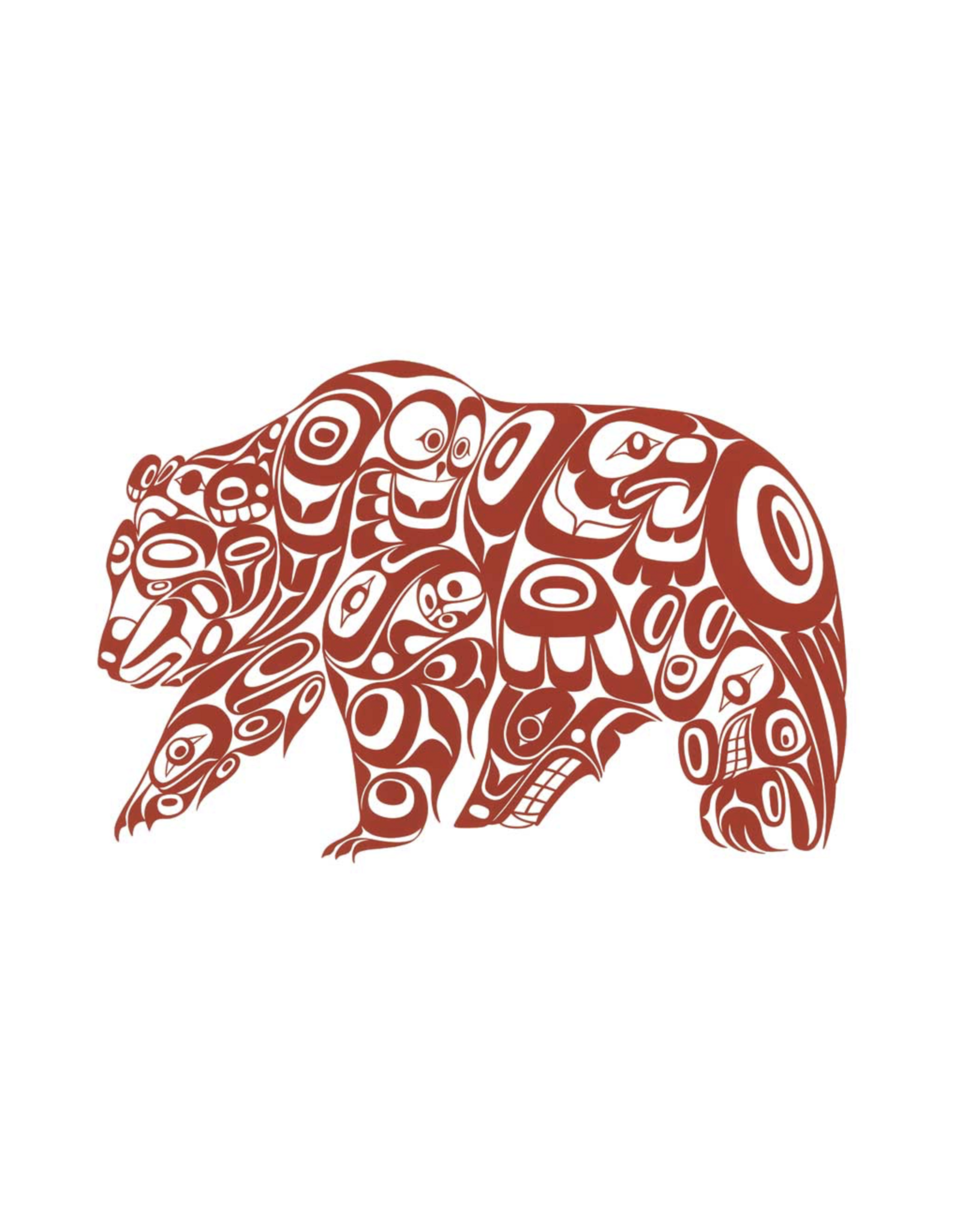 Bear Design par Jonathan Erickson Encadrée