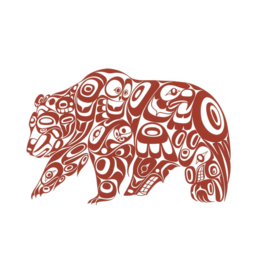 Bear Design by Jonathan Erickson Framed