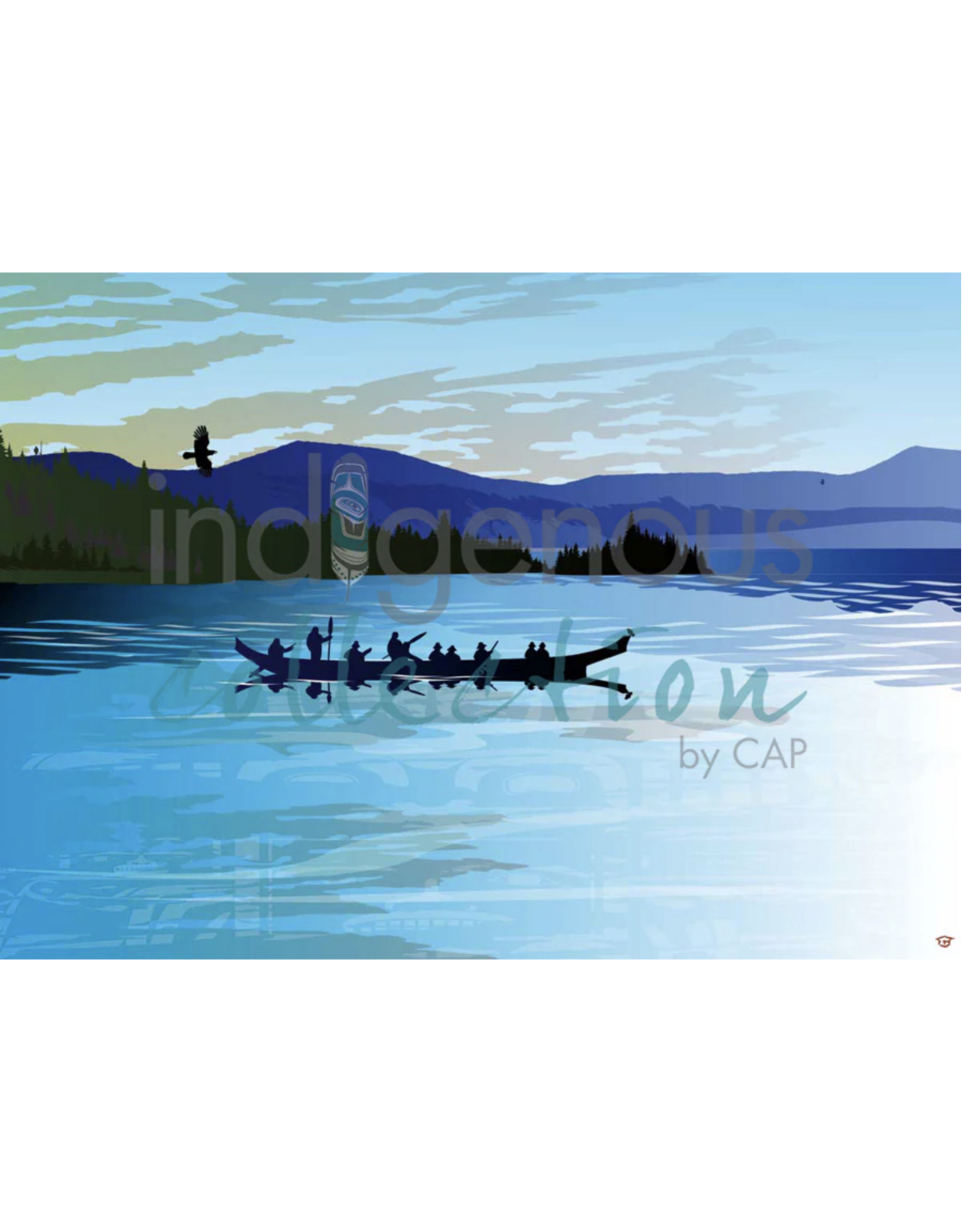 Summer Journey par Mark Preston Encadrée