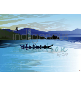 Summer Journey par Mark Preston Encadrée