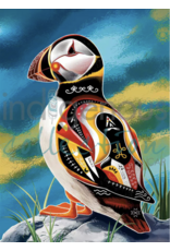 Spirit Puffin par Stephanie White Encadrée