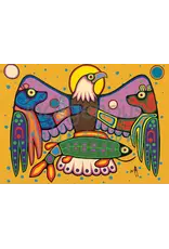 Let's Work Together by Jim Oskineegish Matted