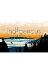 Climber Lookout by Mark Preston Matted