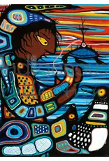 Waynaboozhoo and the Great Flood by Joshua Paris Steckley Matted