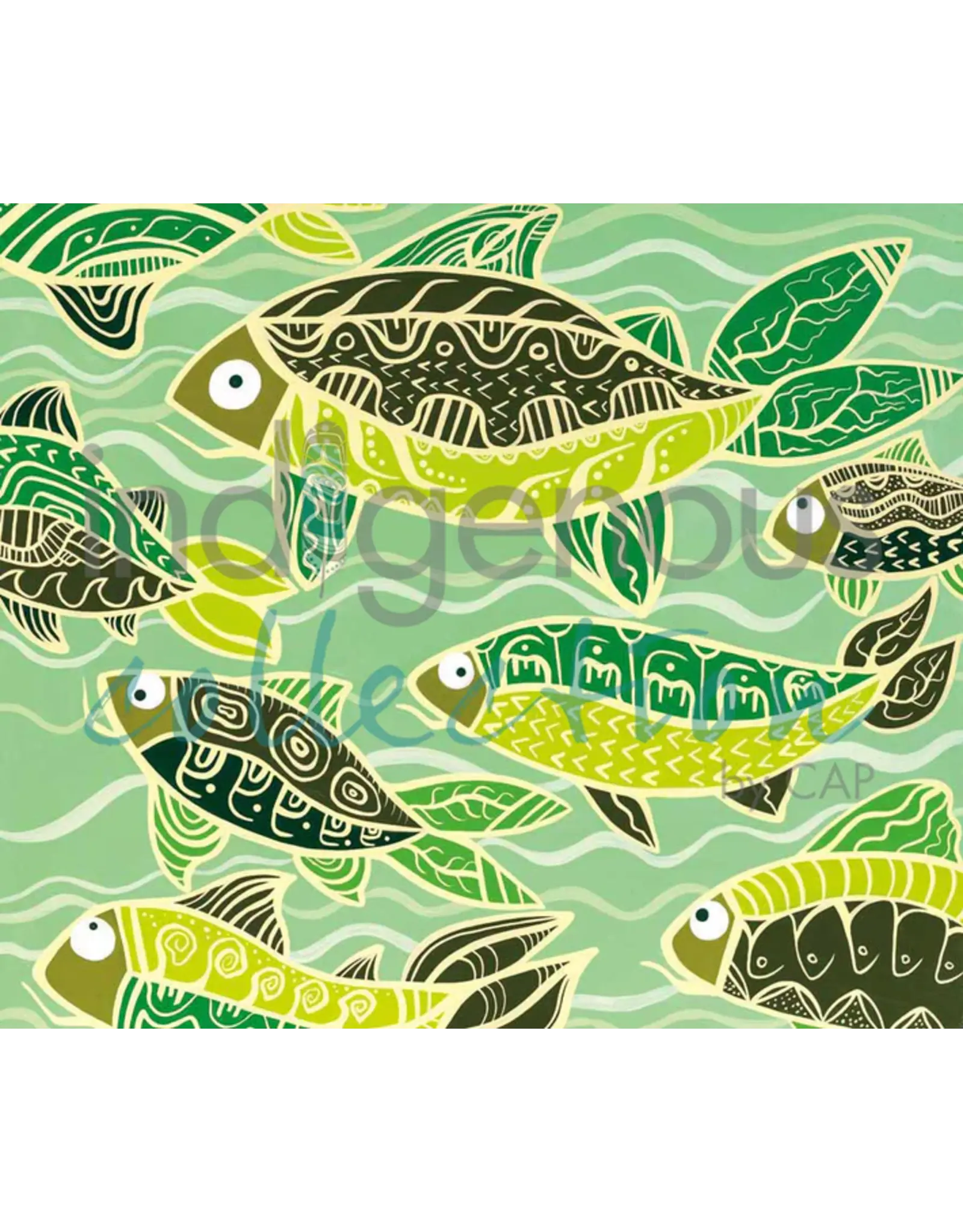 The Spring Spawning by Donna "The Strange" Langhorne Matted