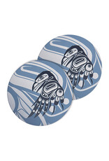 Ceramic Coaster (set of 2) - Raven Moon by Allan Weir (CCO20)