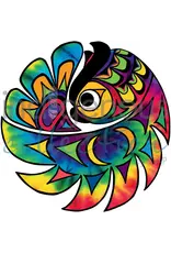 Tie Dye Owl par Angela Kimble Passe-Partout