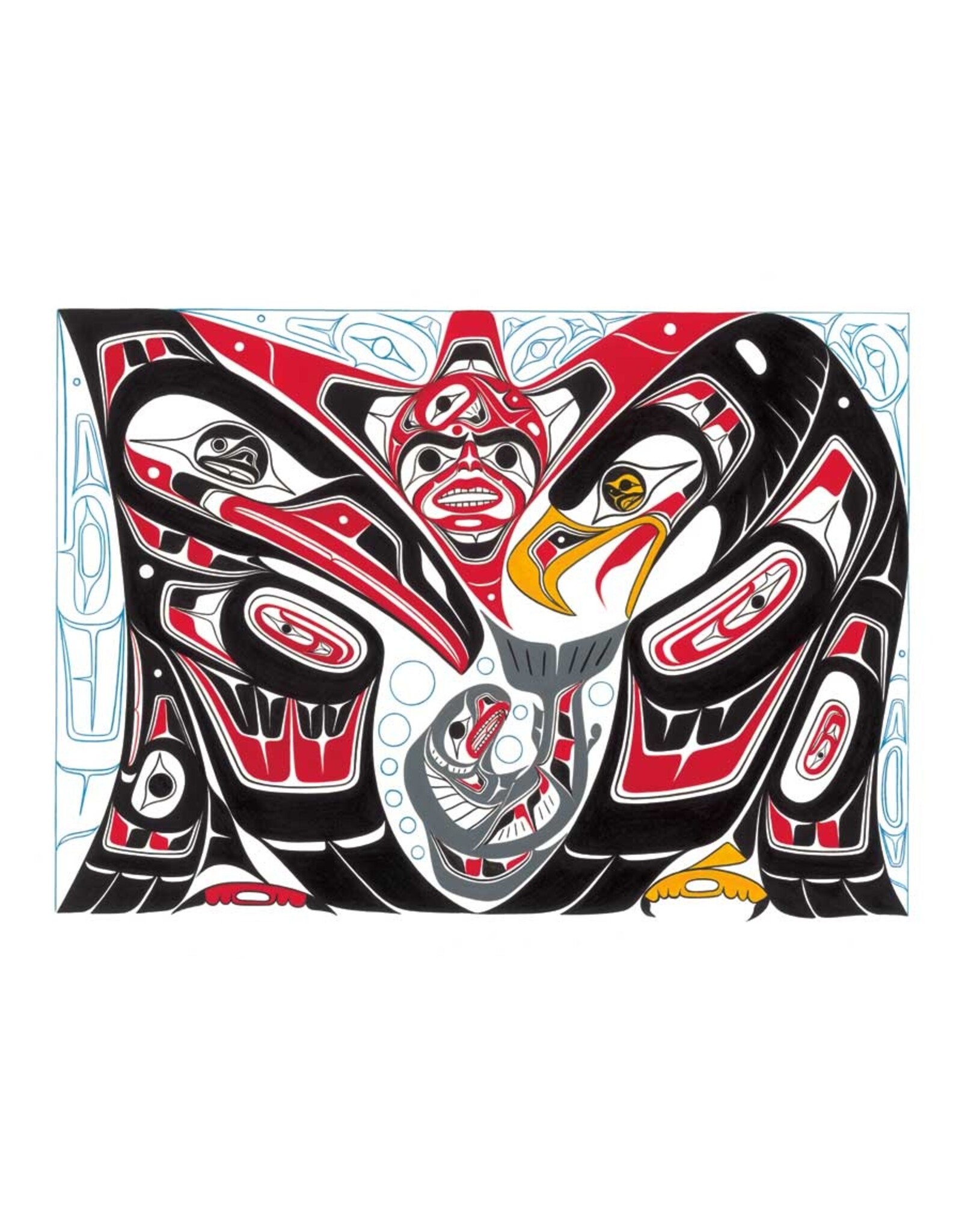 Spirit Box Design by Richard Shorty Matted