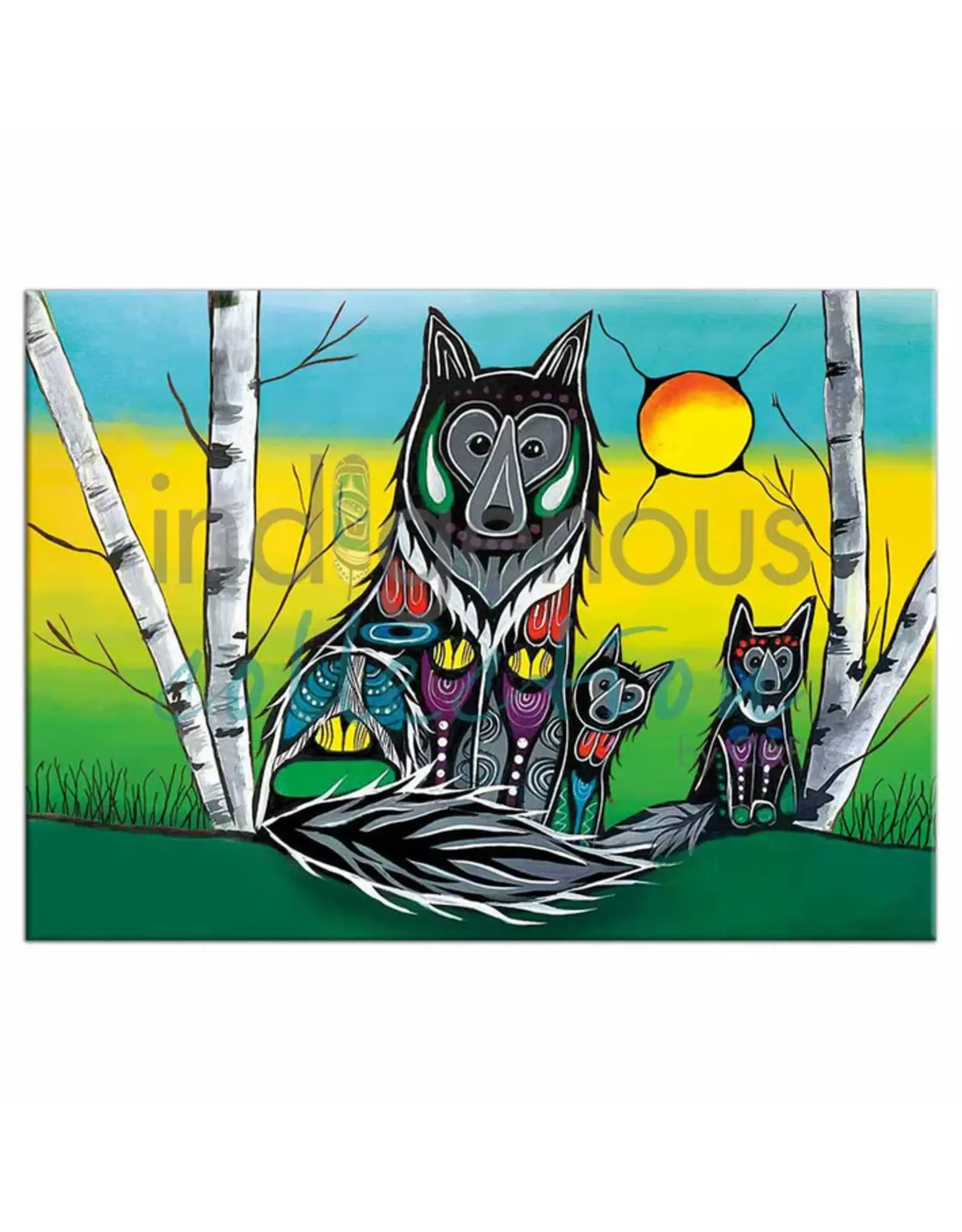 Wolf Family par Jessica Somers Passe-Partout