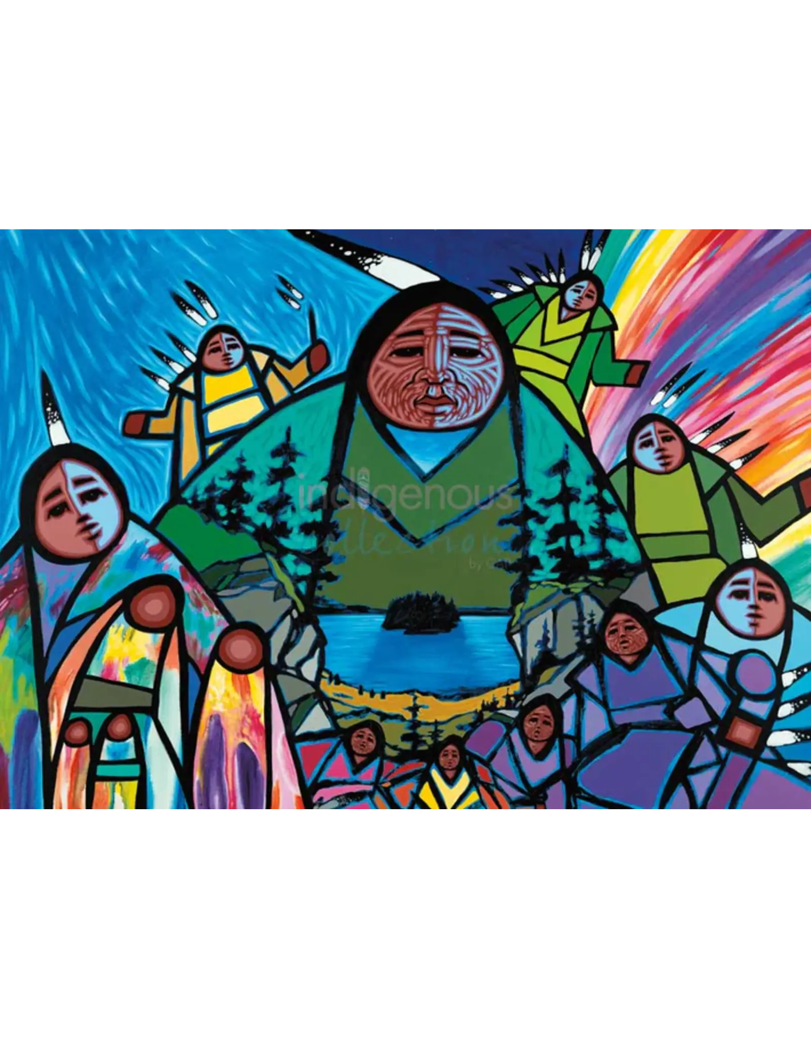 She Keeps Us Together by Jerry Whitehead Matted