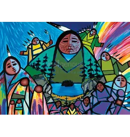 She Keeps Us Together by Jerry Whitehead Matted