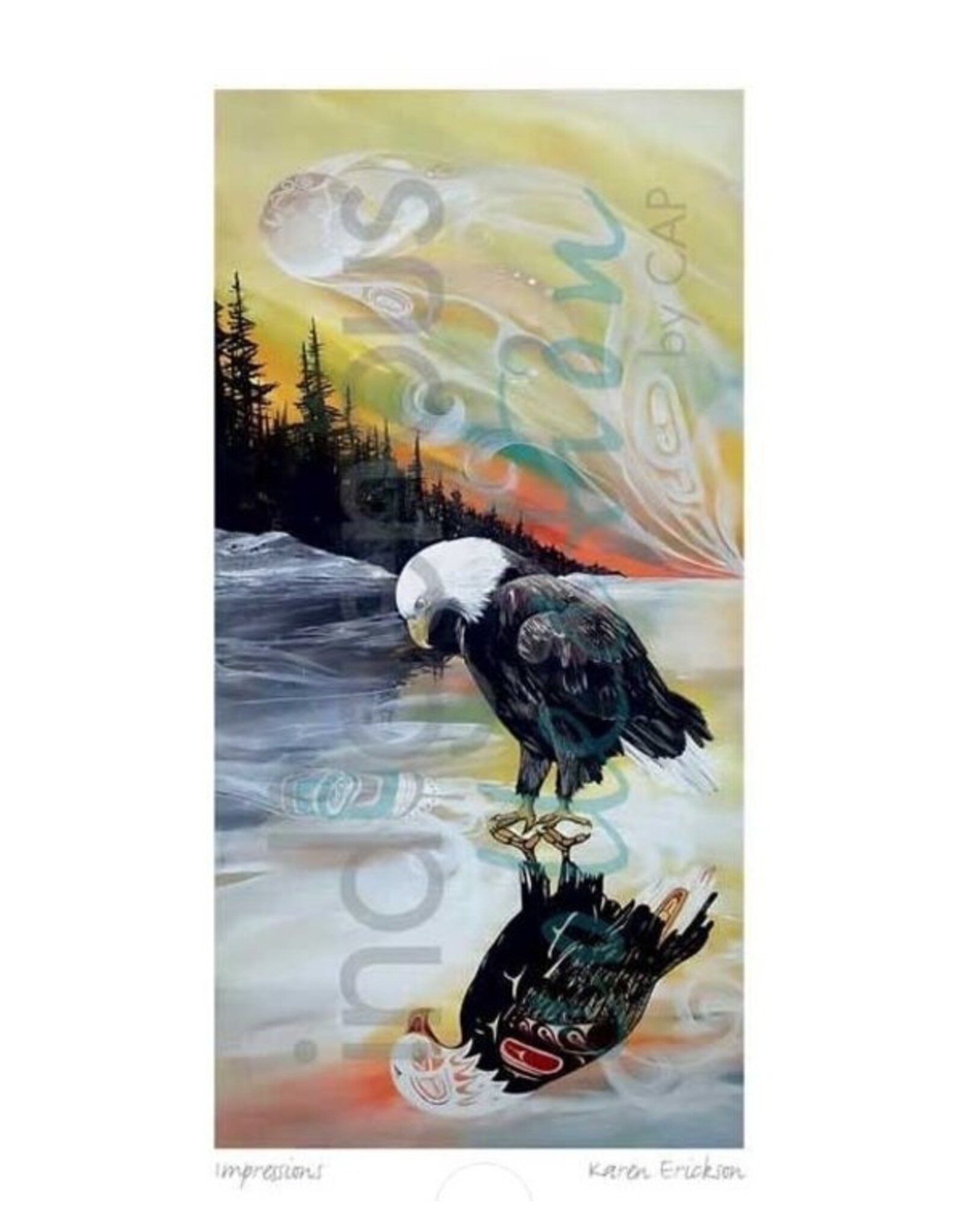 Impressions by Karen Erickson Matted