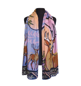 Signature Scarf - Deer by Storm Angeconeb