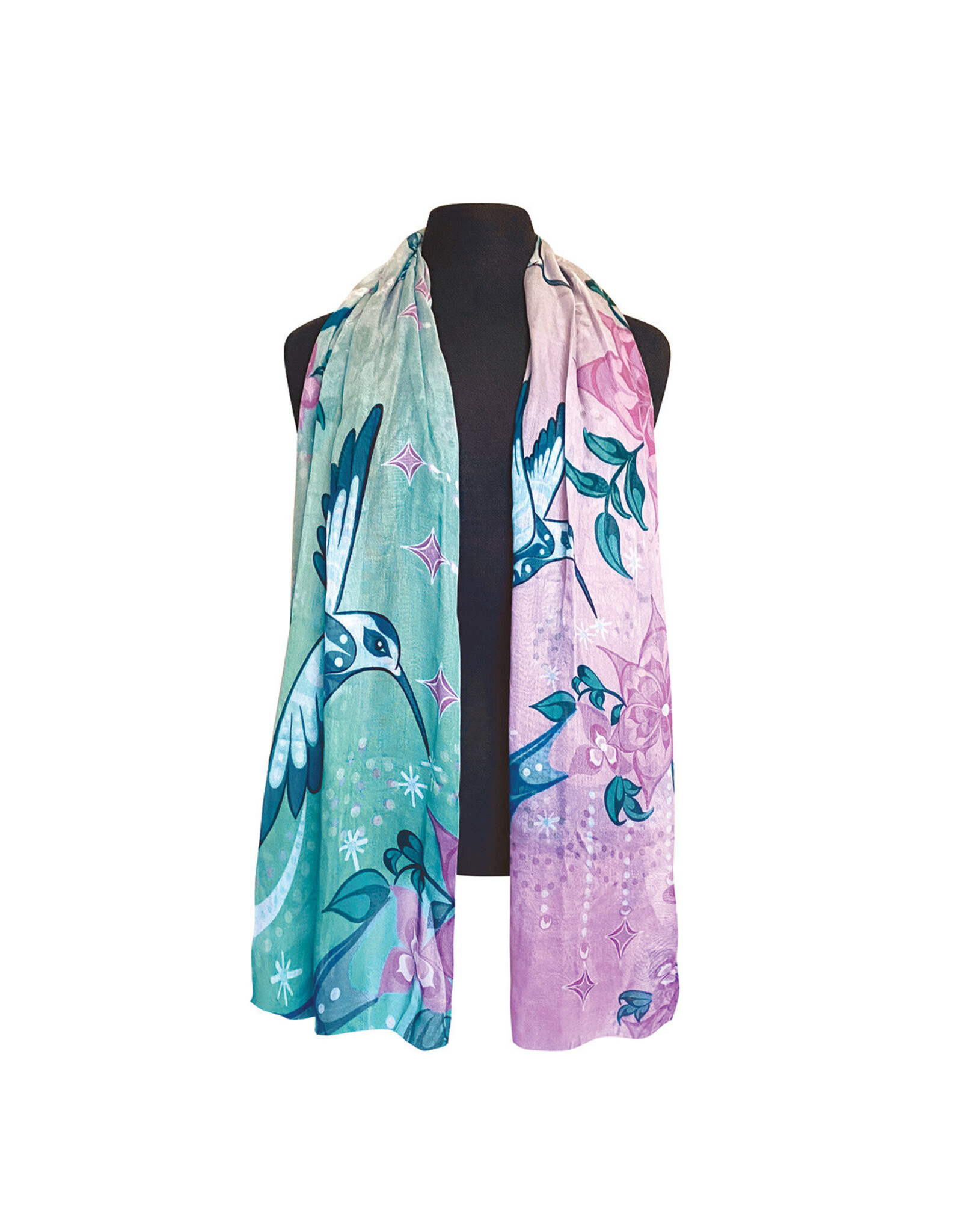 Signature Scarf - Hummingbird by Deanna Samuel (SIGSCARF18)