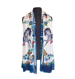 Foulard Signature - "Horse" par Emilie Mckinney