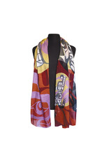 Signature Scarf - Wolf Moon by Francis Dick (SIGSCARF14)