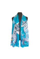 Foulard Signature - "Foxy" par Deanna Samuel (SIGSCARF17)