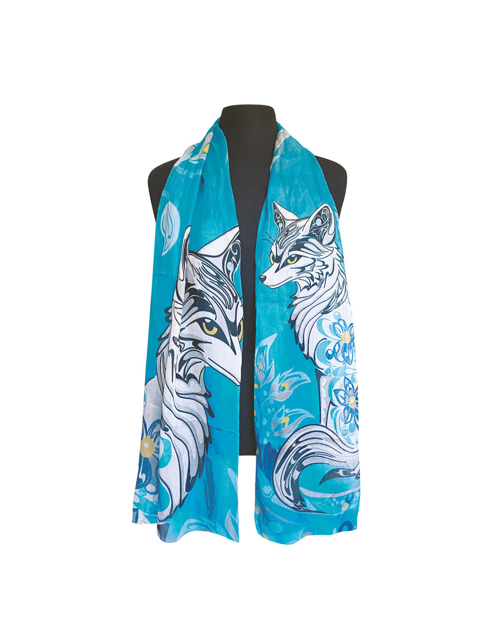 Foulard Signature - "Foxy" par Deanna Samuel (SIGSCARF17)