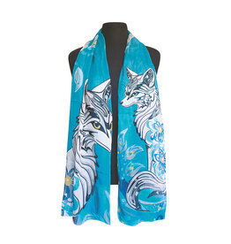 Foulard Signature - "Foxy" par Deanna Samuel