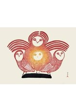 Young Owls par Lucy Qinnuayak Passe-Partour