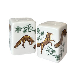 Salt+Pepper Shakers - Foxes by Storm Angeconeb