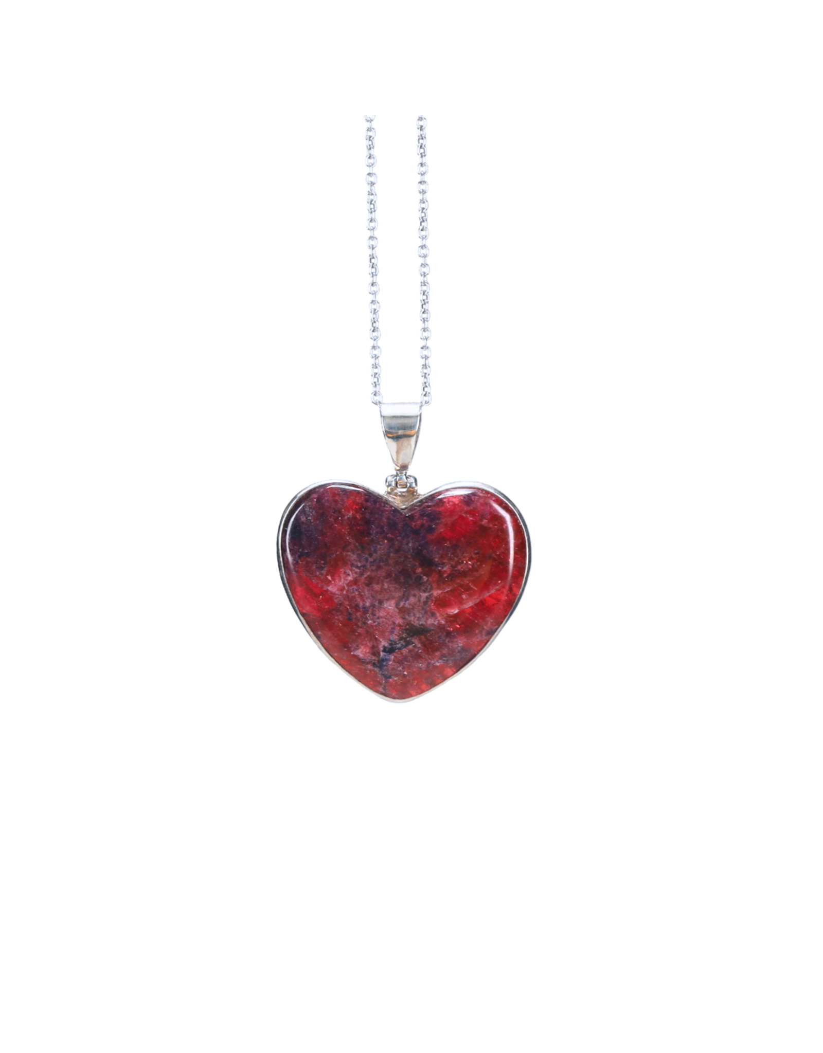 Pendentif Eudialyte Coeur - EP41