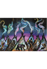 Seven Sacred Tipis by Carla Joseph Card