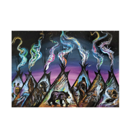 Seven Sacred Tipis par Carla Joseph Carte