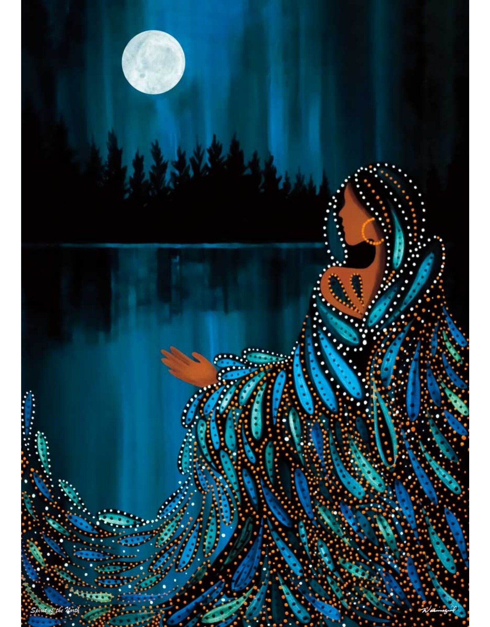 Spirit of the North par Betty Albert Carte