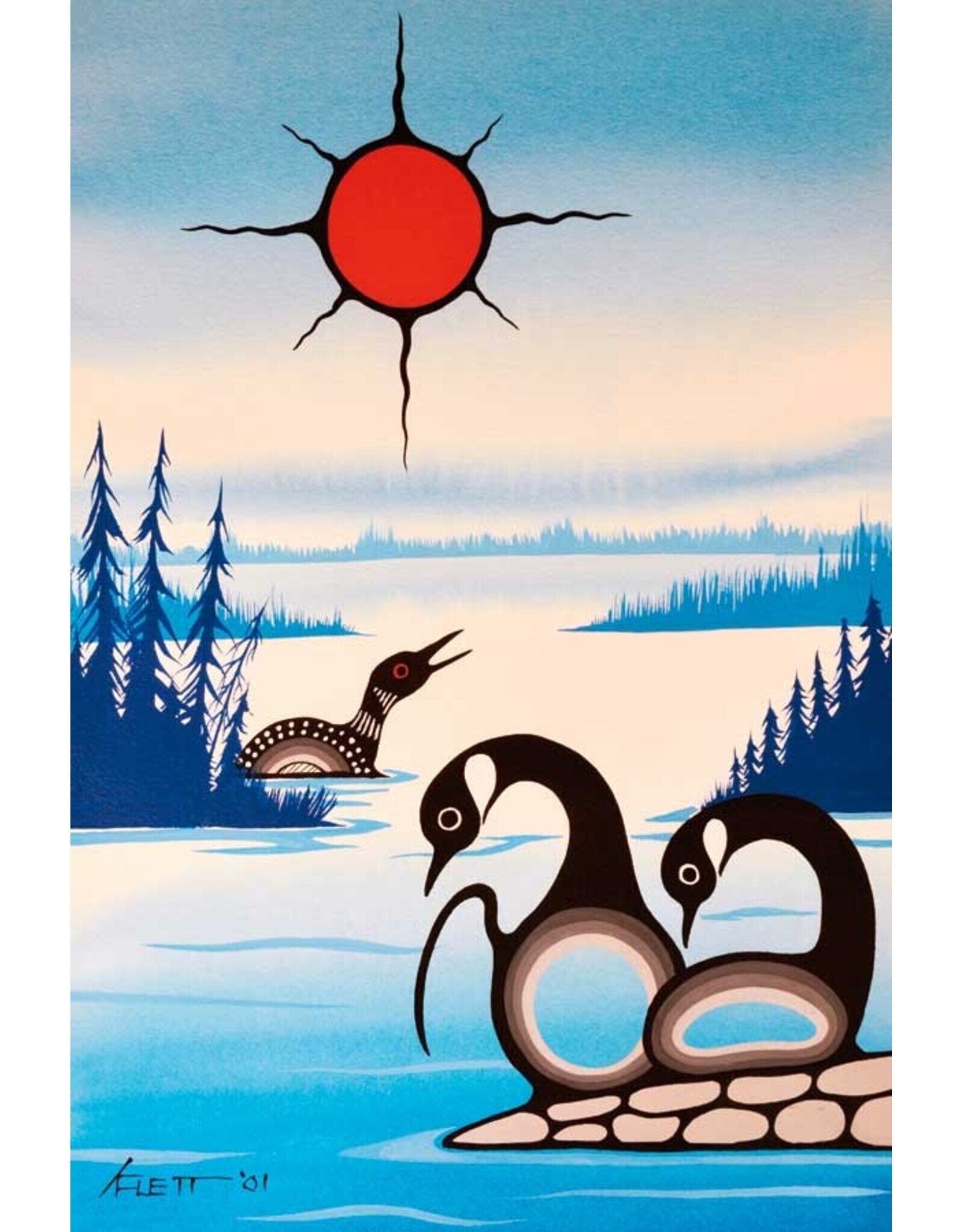 Harmony par Kurt Flett Carte