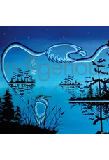 Eagle & Blue Heron by William Monague Card