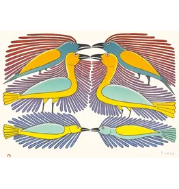 Mirrored Image by Kenojuak Ashevak Card