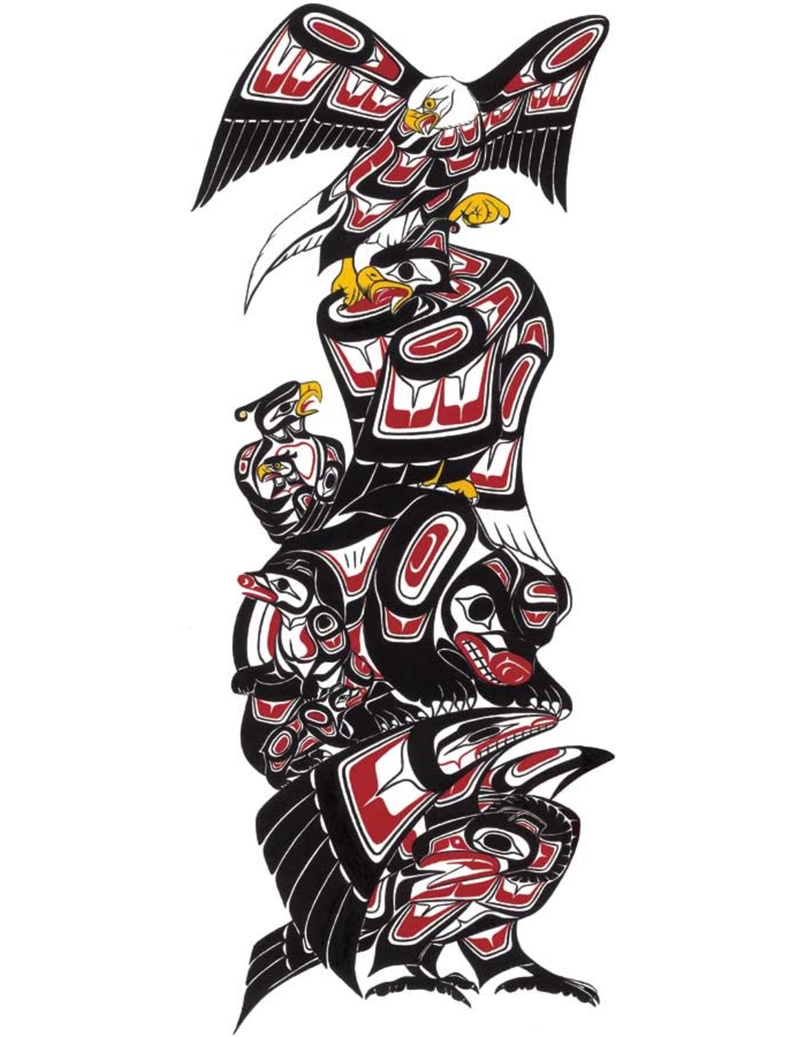 Family Totem by Richard Shorty Card