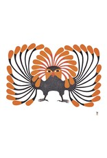 Autumnal owl par Kenojuak Ashevak Carte