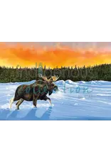 Glistening Snow par Ronnie Simon Carte