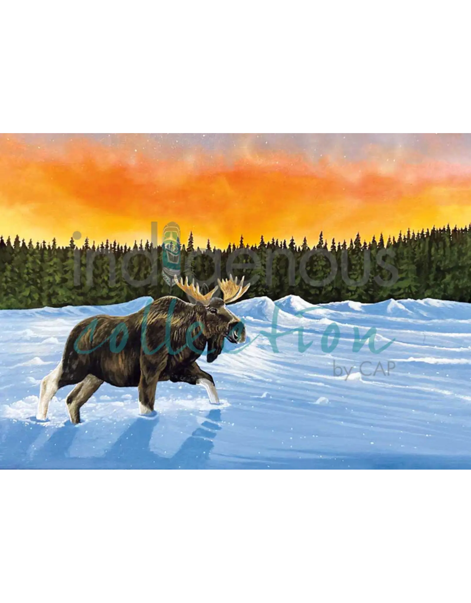 Glistening Snow by Ronnie Simon Card