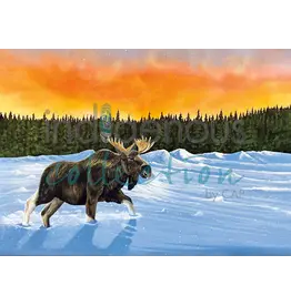 Glistening Snow by Ronnie Simon Card