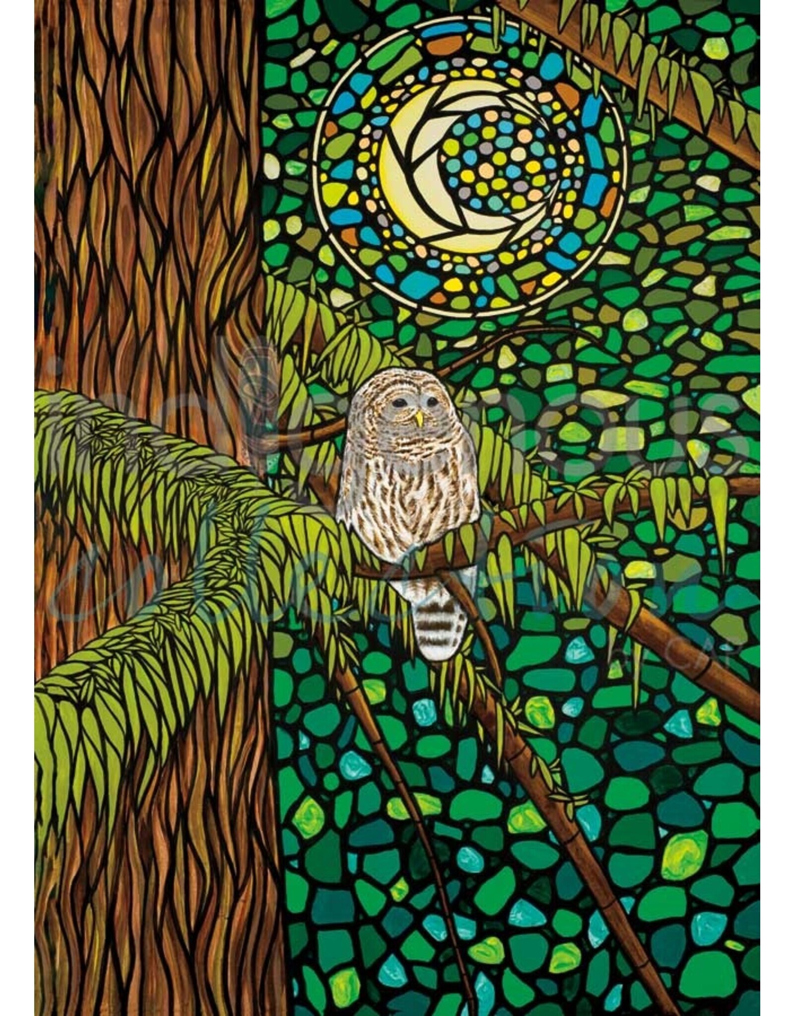 Emerald Forest Transformation by Shelley Davies Card