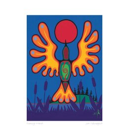 Evening March by Jim Oskineegish Card