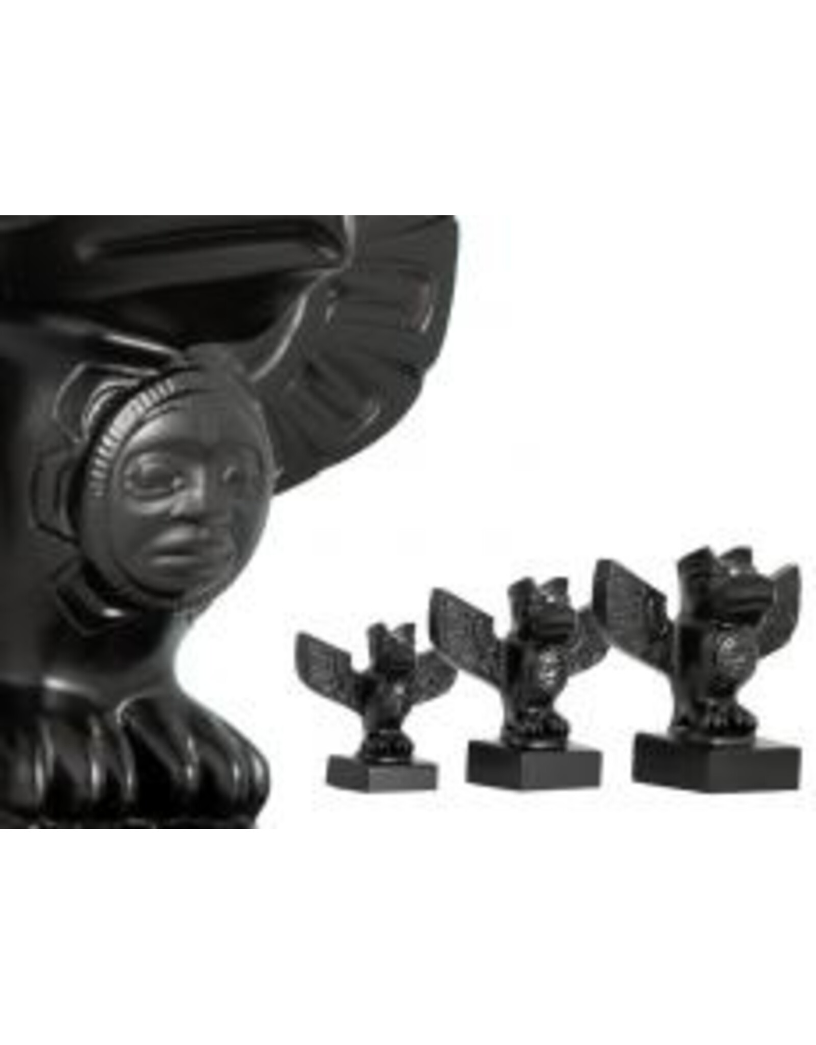 Totem "Thunderbird" à ailes noires 3.5 pouces - 212