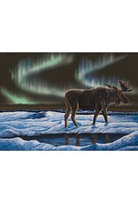 Ahaa (He Is Walking) by Ronnie Simon Framed