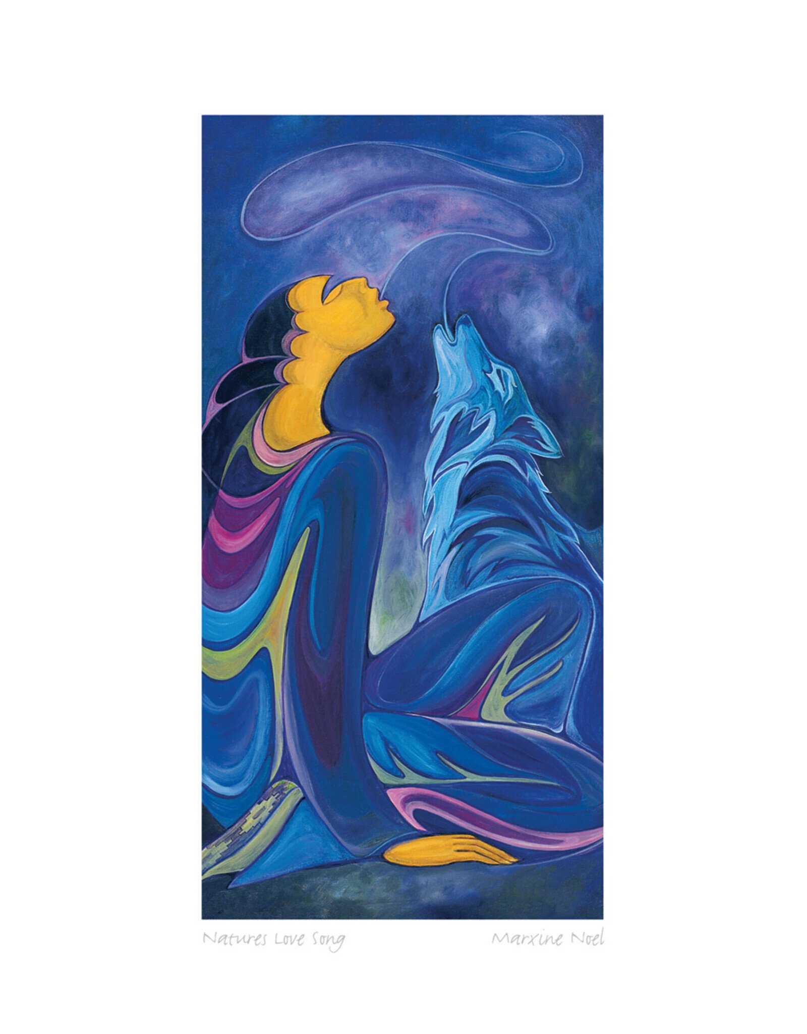 Nature's Love Song by Maxine Noel Framed