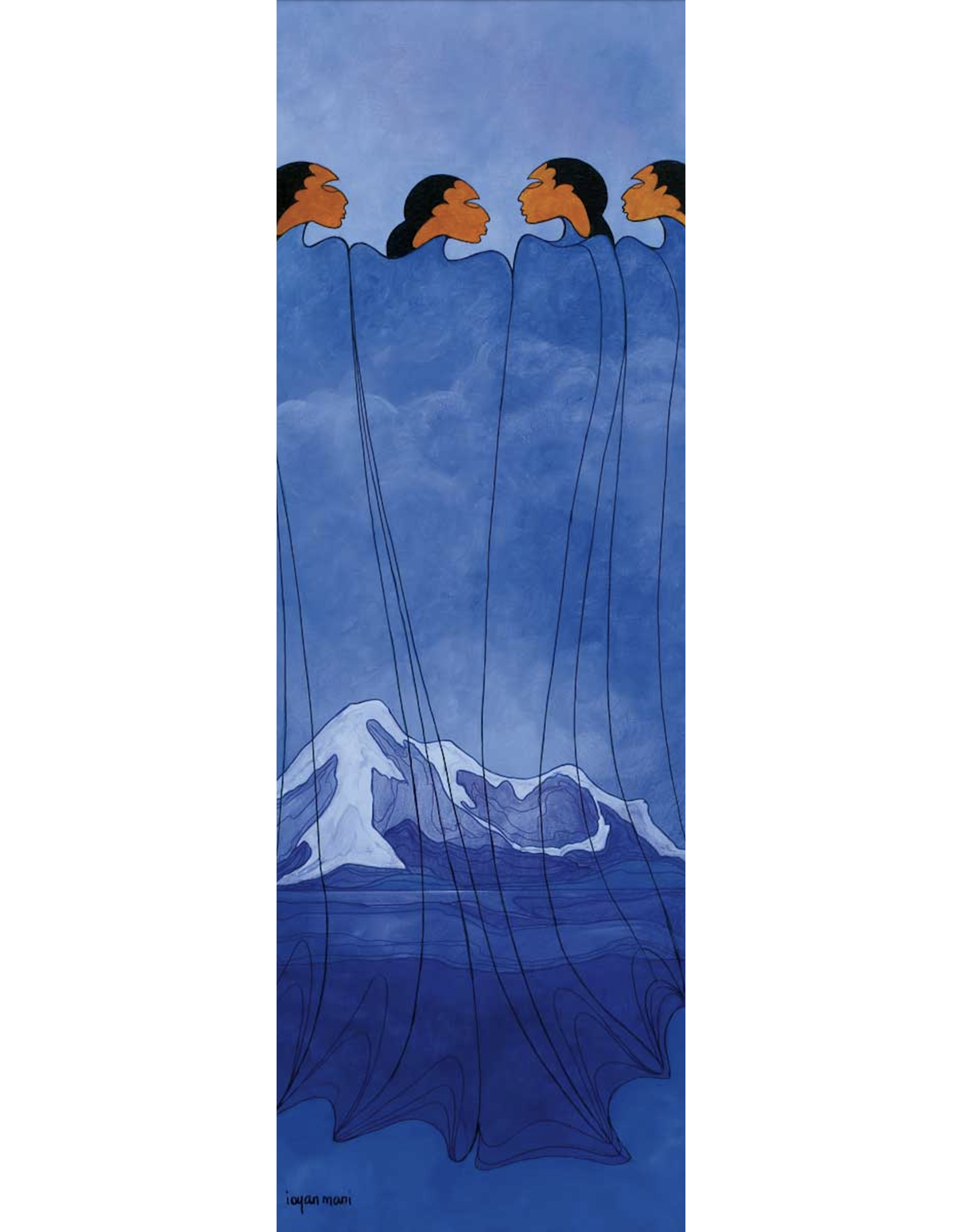 The Gathering Mountain par Maxine Noel Encadré