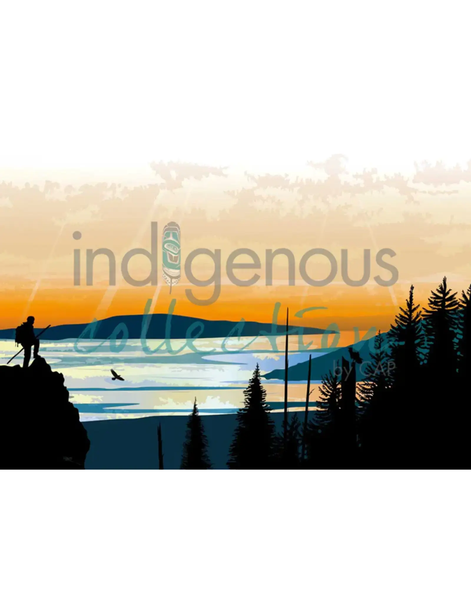 Climber Lookout by Mark Preston Framed