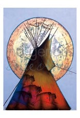 Thunder Lodge by Micqaela Jones Framed