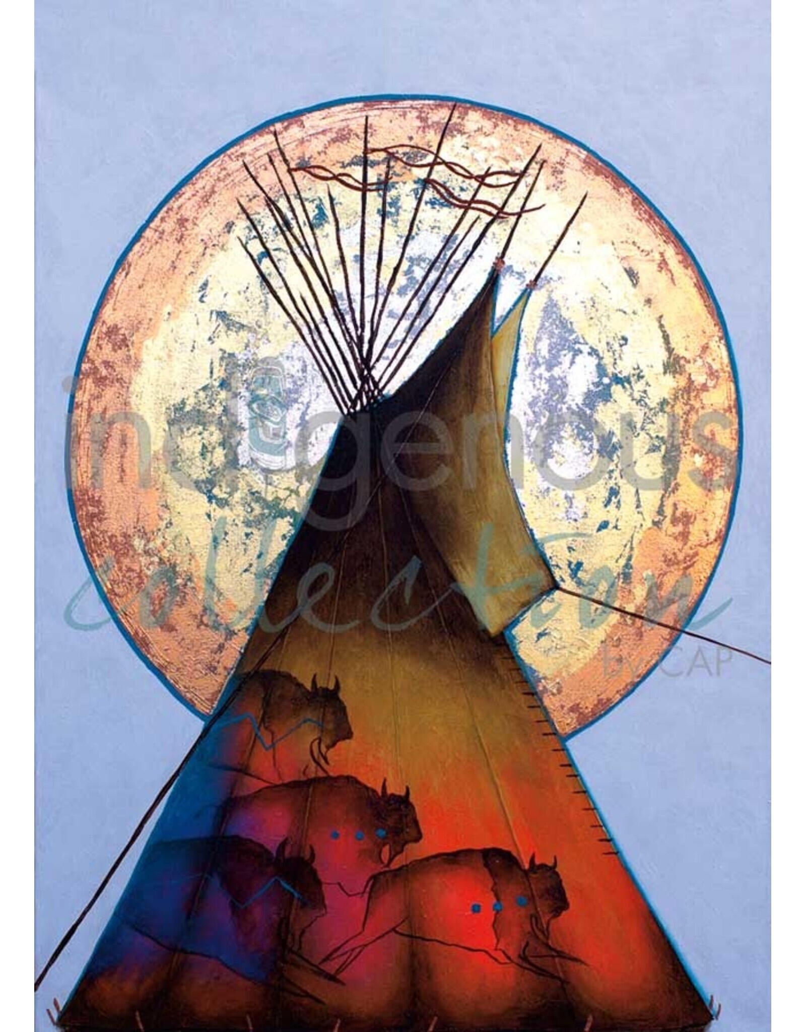 Thunder Lodge par Micqaela Jones Encadré